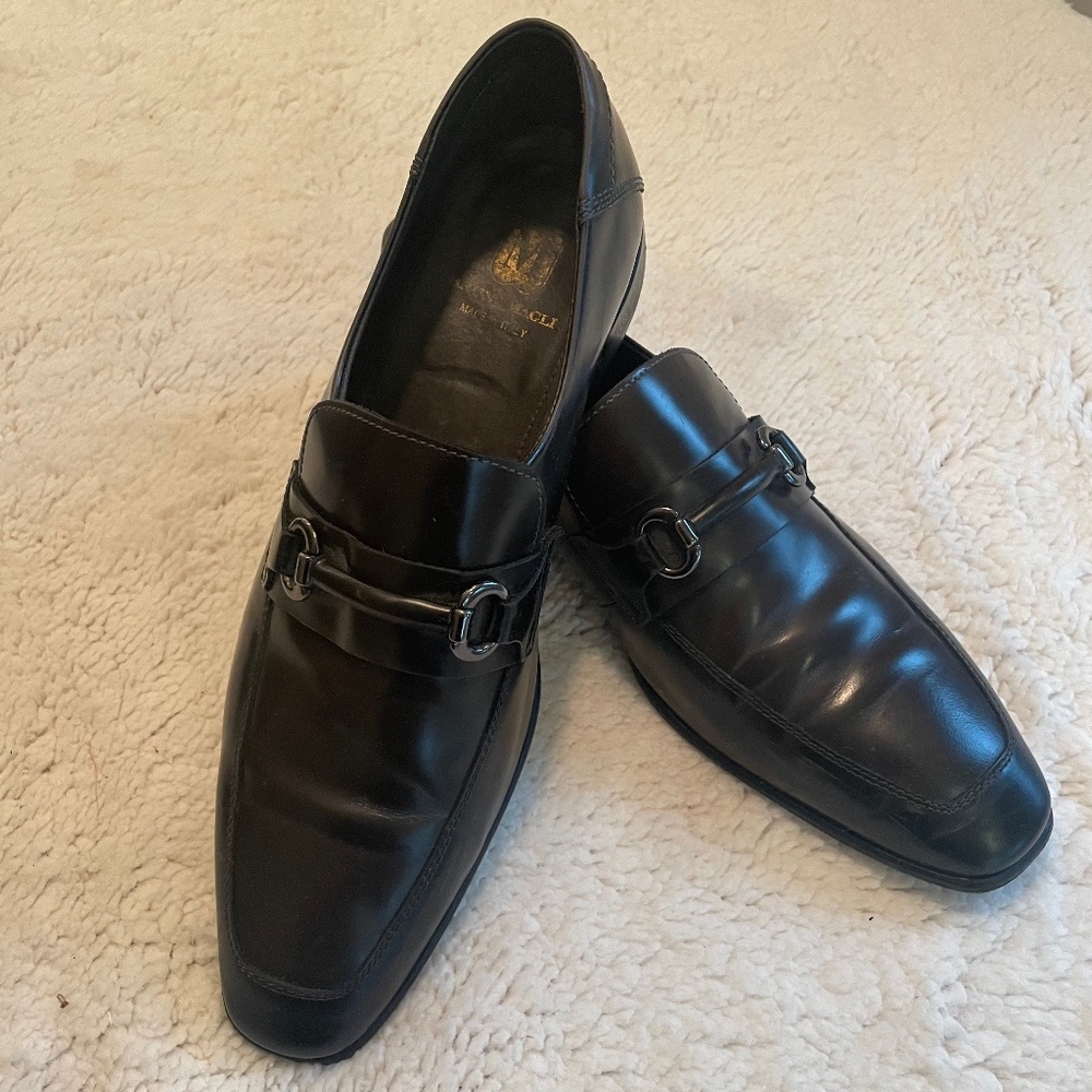 BRUNO MAGLI 10.5 black Slip-on Loafer